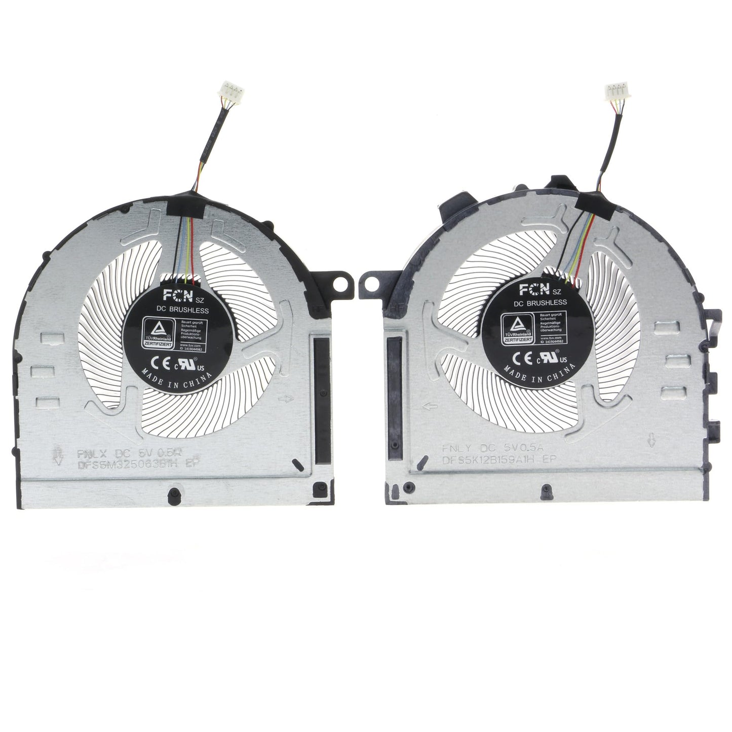 CPU&GPU Cooling Fan for Lenovo Ideapad Gaming 3-15ACH6 3-15IHU6 5h40s20422 DFS5M325063B1H DFS5K12B159A1H
