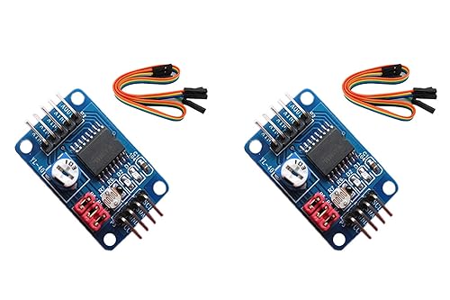 NOYITO PCF8591 Module AD DA Converter Module Analog to Digital Digital to Analog Converter Module (Pack of 2)