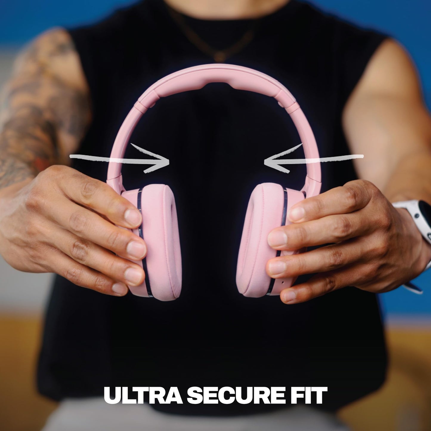 Skullcandy Crusher 540 Active Wireless Bluetooth Headphones with Multi-Sensory Bass, Noise Isolating Over-Ear Fit, Sweat and Water Resistant, 40…