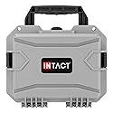 Eylar 11.8" Intact Series Compact Hard Camera Case, Lightweight and Durable Stacker Design with Foam (Gray)