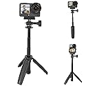Pellking Quick Release Extension Rod Tripod for DJI Osmo Nano & Action 6 Camera,Mini Selfie Stick Tripod