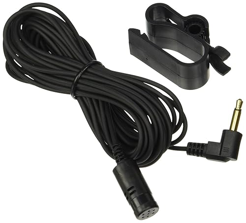 Universal for Kenwood JVC Sony Jensen Alpine Replacement Bluetooth Microphone Mic 3.5mm Jack Long Cable Assembly for All Bluetooth Enabled Car Stereo