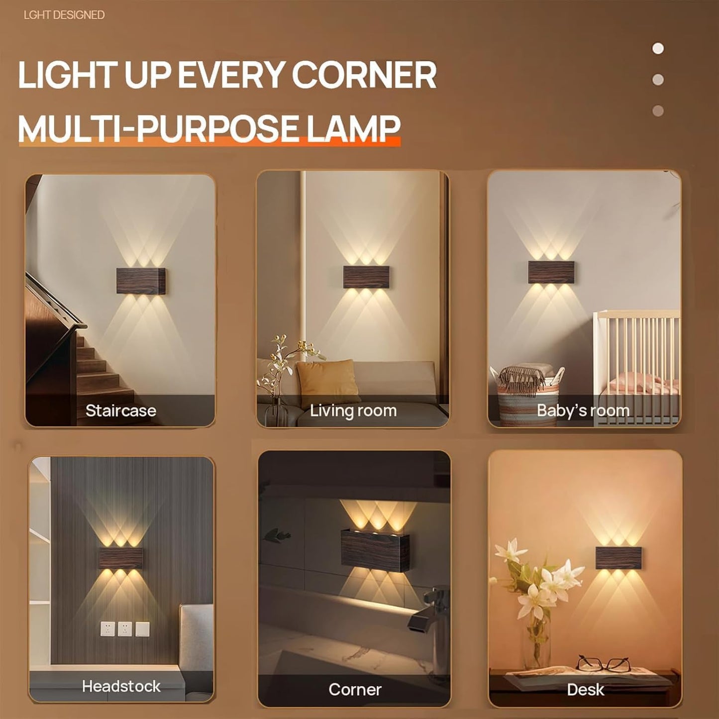 Shelprojsu LED Cordless Wall Sconce Set of 2, 5200mAh Rechargeable Battery Operated Wall Lamp with Remote Control, 3 Colors and Dimmable Magnetic