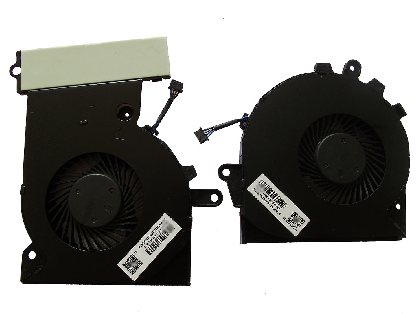 HK-Part G3A-CPU G3A-GPU CPU+Gpu Fan for HP Omen 15-CE 17-an Series Laptop 929455-001 929456-001