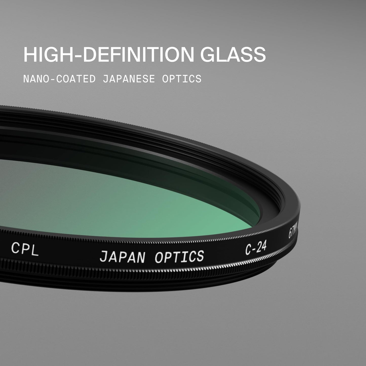 Gobe 55mm Circular Polarizing (CPL) Lens Filter