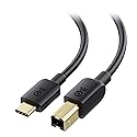 Cable Matters USB B to USB C Cable - 3.3ft, USBC to USBB Cable, MIDI to USBC Cord, Compatible with Printer, Scanner, MIDI