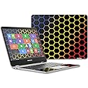 MightySkins Skin Compatible with Samsung Chromebook Plus 12.3"(2017 - Primary Honeycomb | Protective, Durable, and Unique Vinyl wrap Cover | Easy…