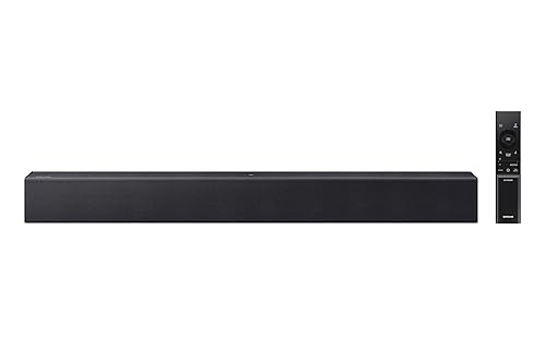 Samsung B-Series Soundbar HW B400F 2.0 ch Soundbar with Built in Subwoofer (2025 Model) One Remote Control, Surround Sound Expansion, Voice Enhance