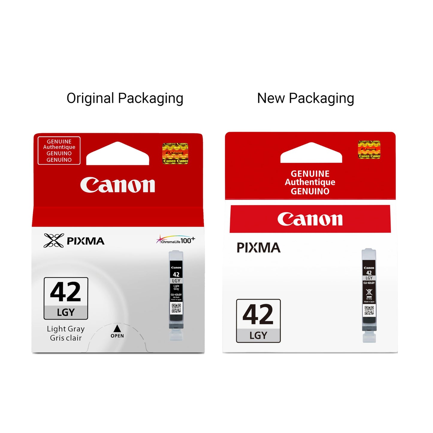 Canon CLI-42 Genuine Light Gray Ink Tank, Compatible with PIXMA PRO-100 Printers