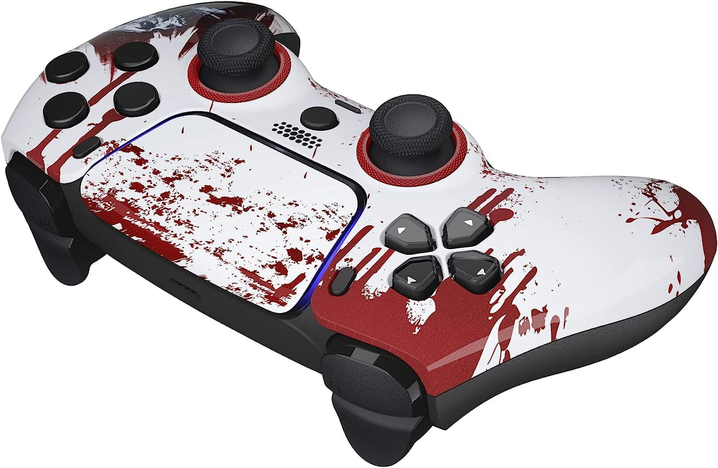 Custom Controllerzz Custom Wireless Controller Compatible with PS5 - Multiple Designs Available (PS5 Bloody Zombie)
