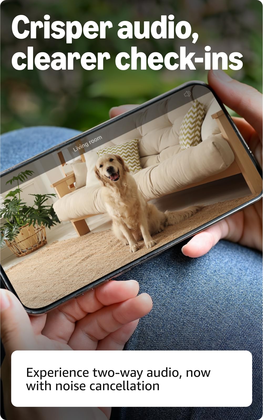 Blink Mini 2K+ (newest model) - Plug-in Home & Pet Indoor Security Camera with 2K video resolution, night vision, enhanced audio, motion detection - 1