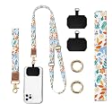 DARUIXZ Phone Lanyard Crossbody Wrist Strap, Universal Adjustable Neck Strap for Phone Case Keys ID Badges, Phone Accessories Travel Essential