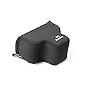 MegaGear Neoprene Camera Case for Sony Alpha a7C Mark II (28-60mm) - Stylish and Protective Digital Photography Bag - Black