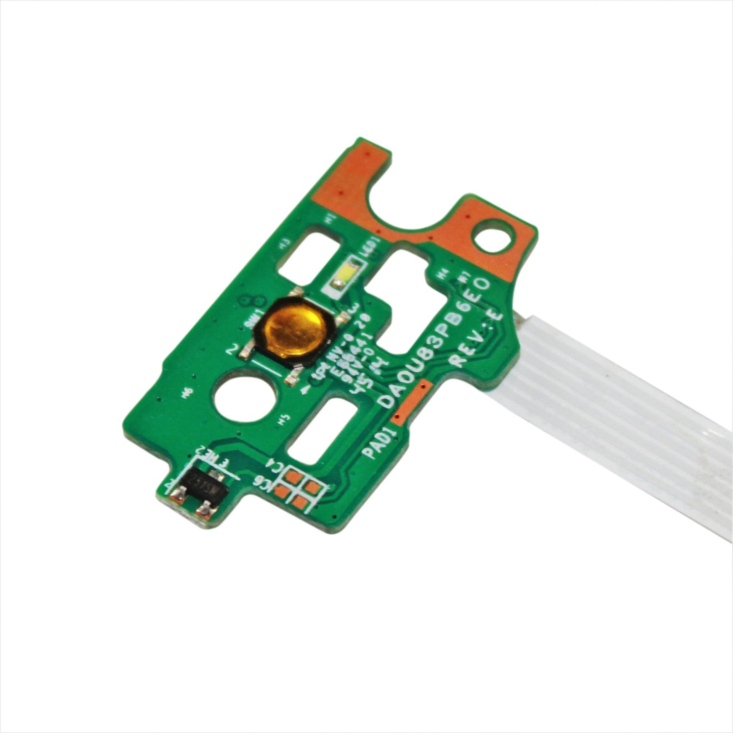 Zahara Power Switch Button Board with Ribbon Cable Replacement for HP Pavilion 14-N DA0U83PB6E0 15-N 732076-001 15-F 776780-001 15-f023wm 15-f024wm