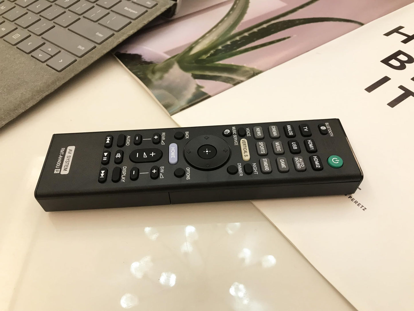 Replacement Remote Control for Sony HT-Z9F SA-WZF9 HT-X9000F SA-XF9000 Soundbar