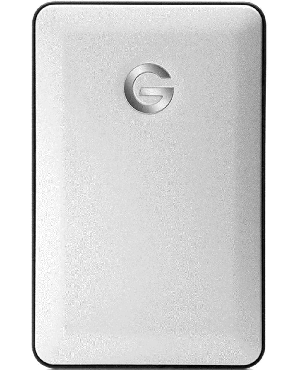 G-Technology G-Drive mobile Portable USB 3.0 1TB Hard Drive for On-the-Go Laptop Users (Silver) (0G02428)