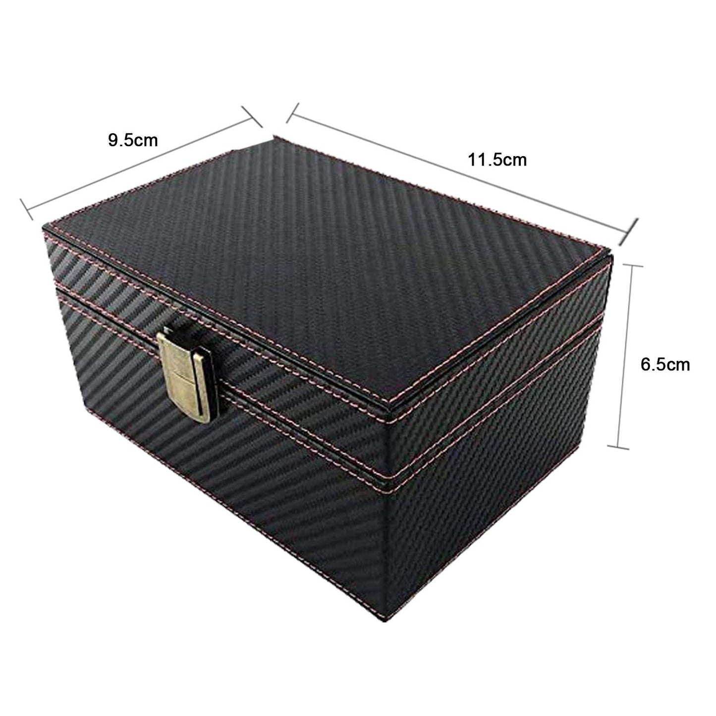 AtfArt Faraday Box for Car Keys Signal Blocker Box, Carbon Fiber, Small (11.5*9.5*6.5cm)