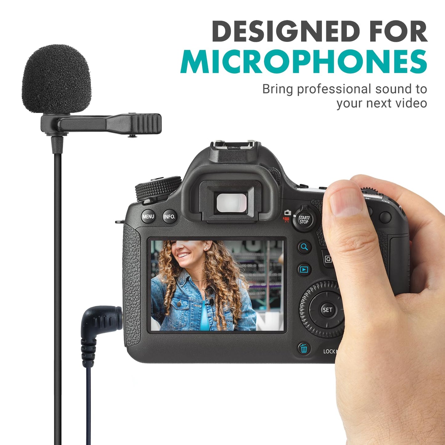 Movo MC4 TRRS to TRS Adapter - 3.5mm (Female) TRRS Microphone Adapter Cable to 3.5mm TRS (Male) for Cameras and Recorders