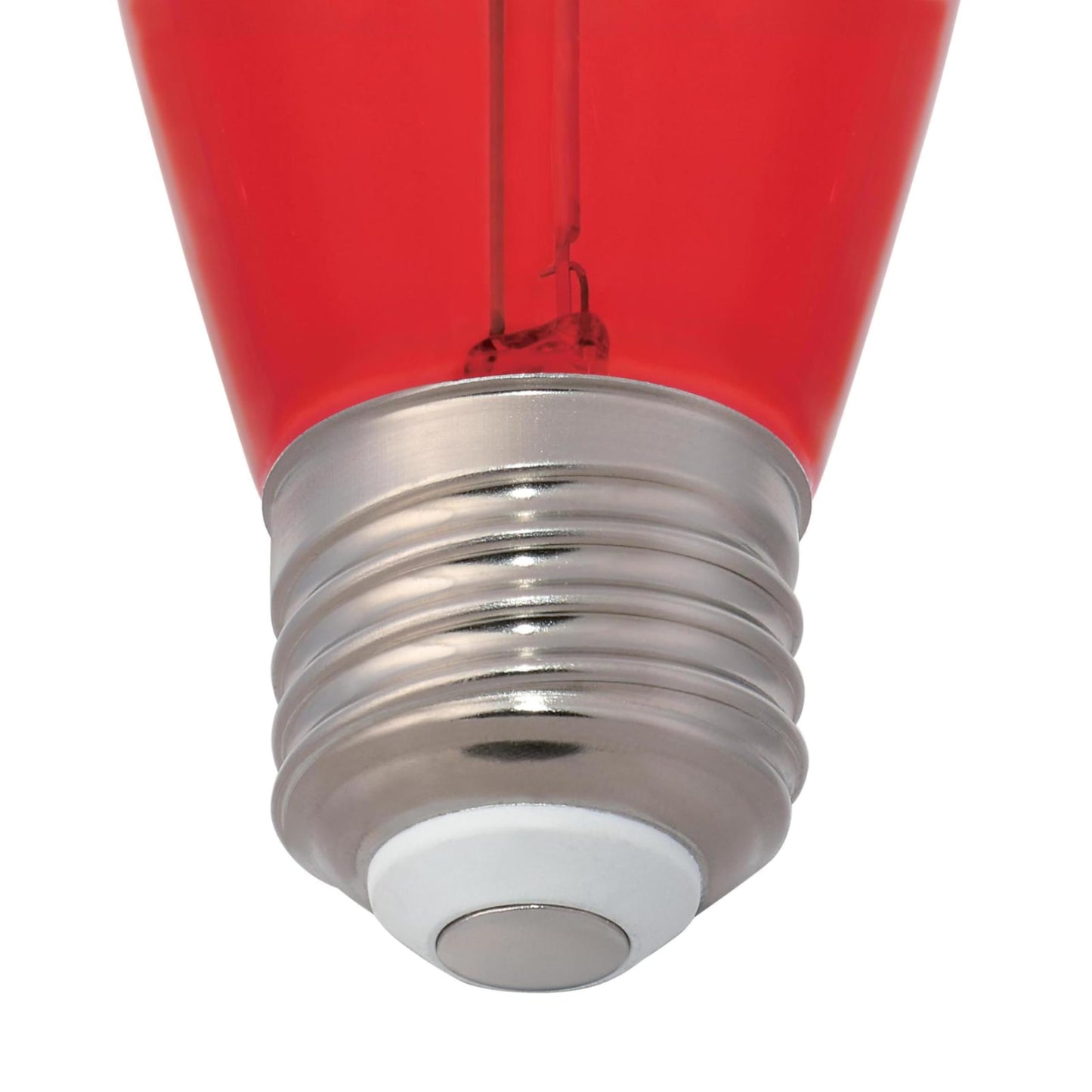 Westinghouse 53770EC2 2 Watt (40 Watt Equivalent) S14 Omni Filament Red LED Light Bulb Medium (E26) Base, 2-Pack