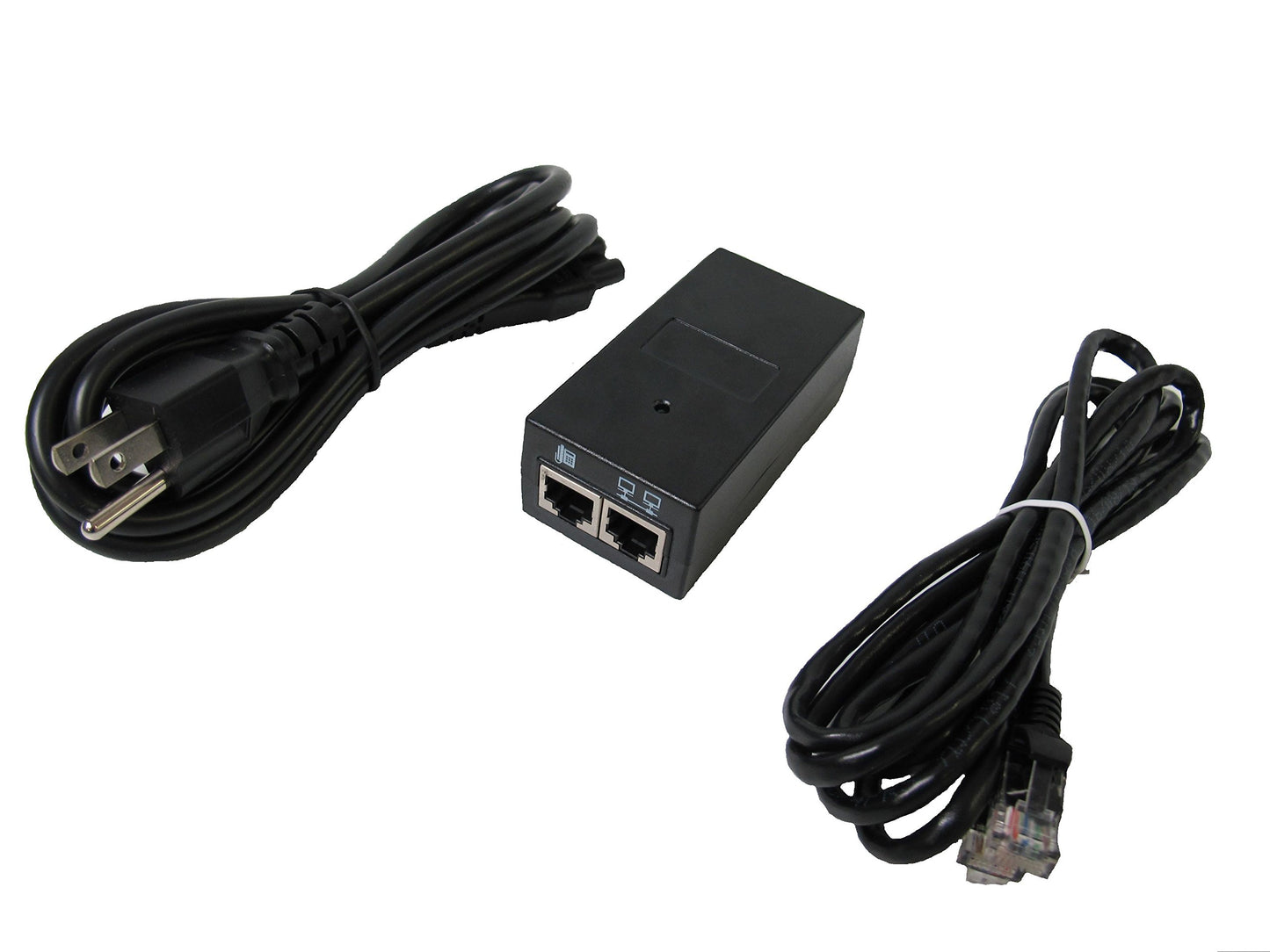Weno Networks 48V Mitel Power Supply for Mitel Mivoice 5200, 5300, 8600 Series IP Phones - Power Over Ethernet Injector 51015131