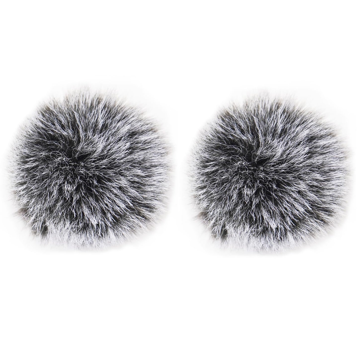 FONDFRAMORY Microphone Windscreen for DJI Mic, Furry Wind Muff Pop Filter Compatible with DJI Wireless Lavalier Mic, Fur Microphone Cover Sound