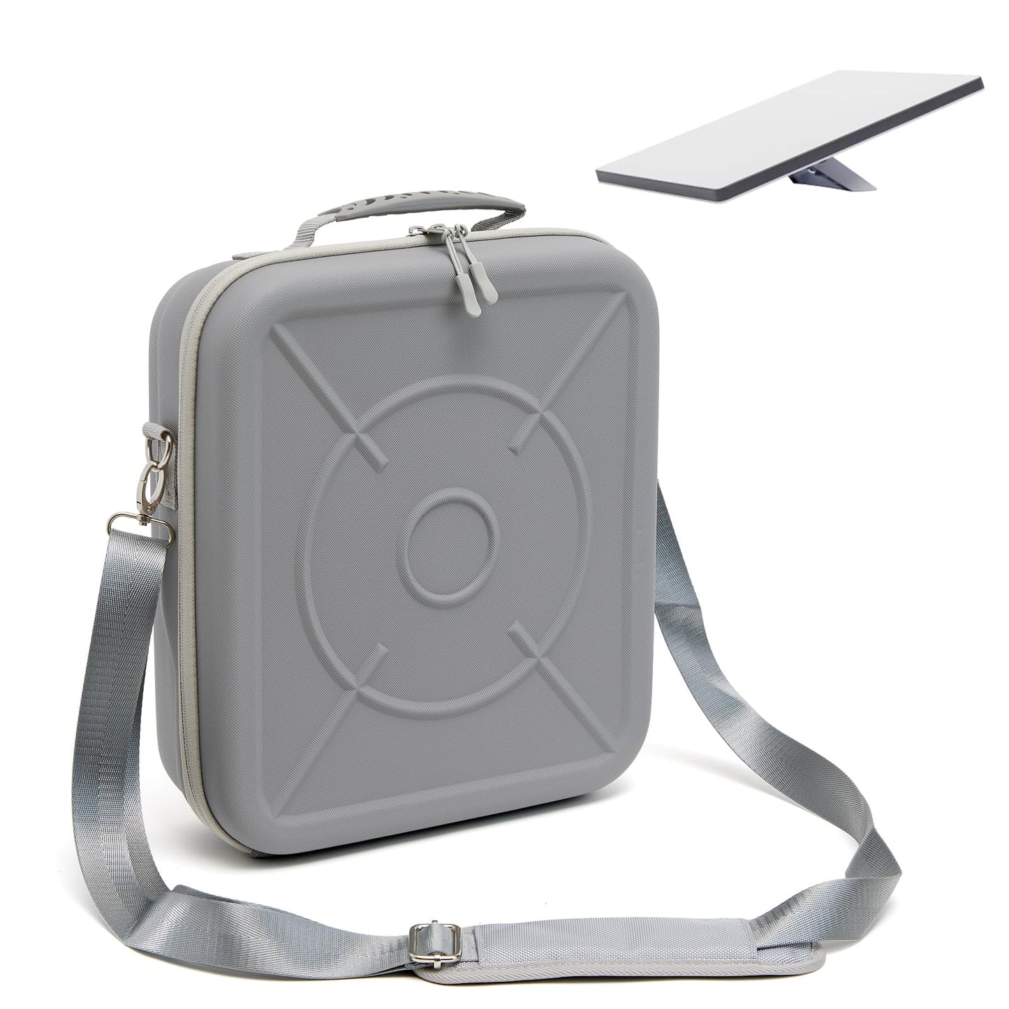 Starlink Mini Case, Shockproof Travel Organizer Carrying Bag for Satellite Dish & Accessories, Starlink Mini Protective Cover with Shoulder Strap