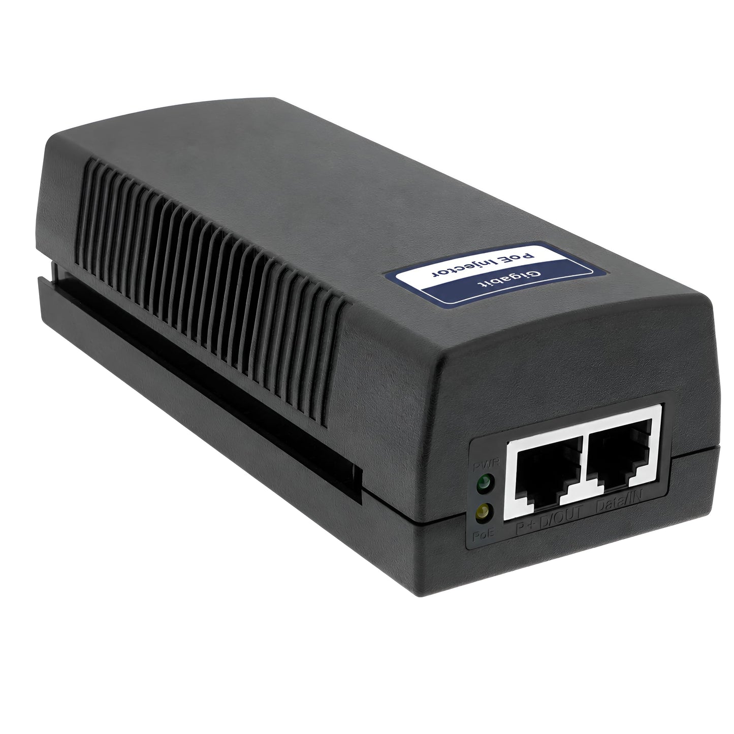 BV-Tech 60W Gigabit PoE++ Injector (802.3af/at NDAA Compliant) - High Power Adapter for PTZ Cameras, Wi-Fi 6 APs & VoIP (Up to 325 ft, Plug & Play)