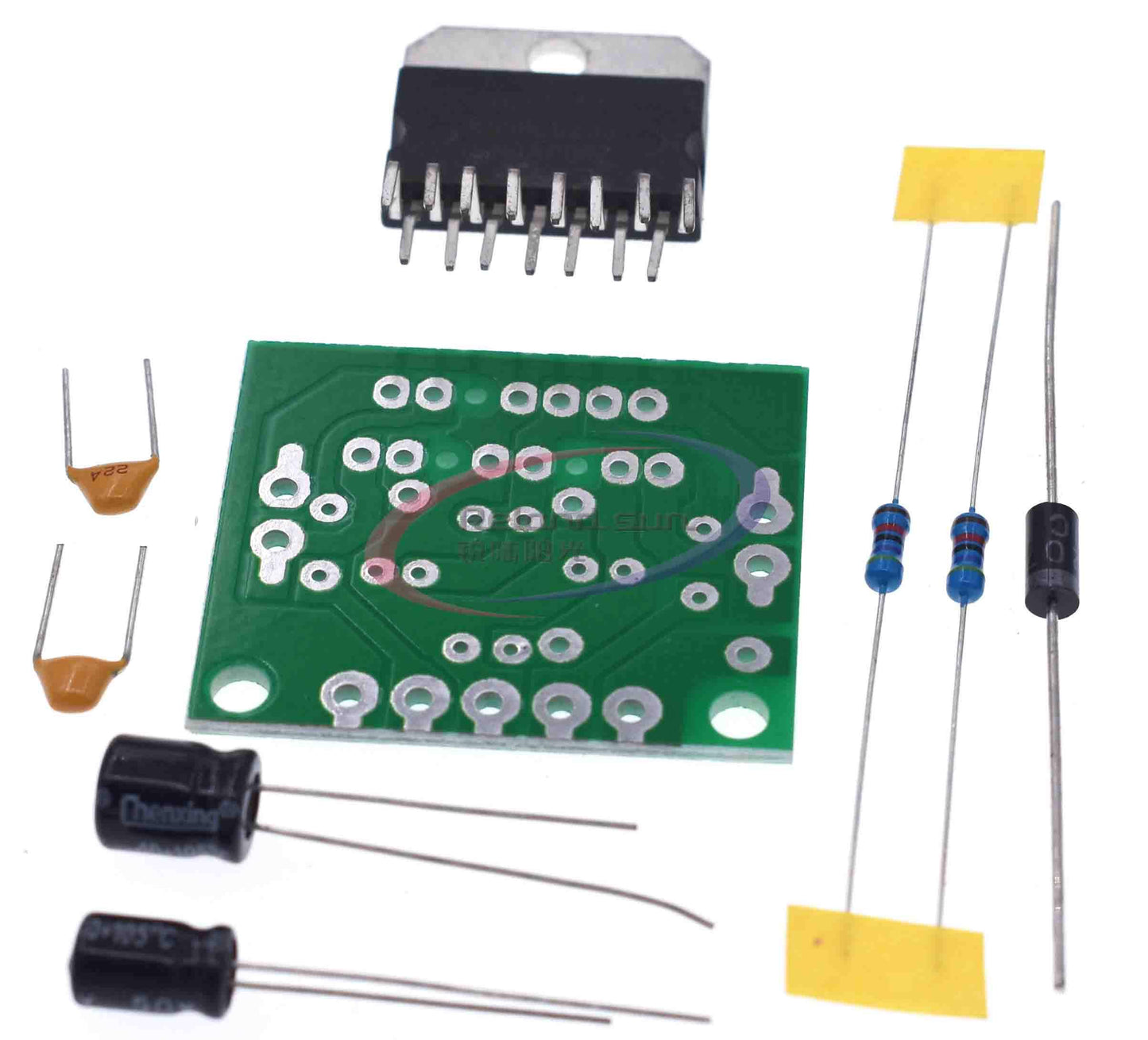 TDA7297 Amplifier Board Spare Parts dc 12v Grade 2.0 Dual Audio encoding 15w Electronic DIY kit