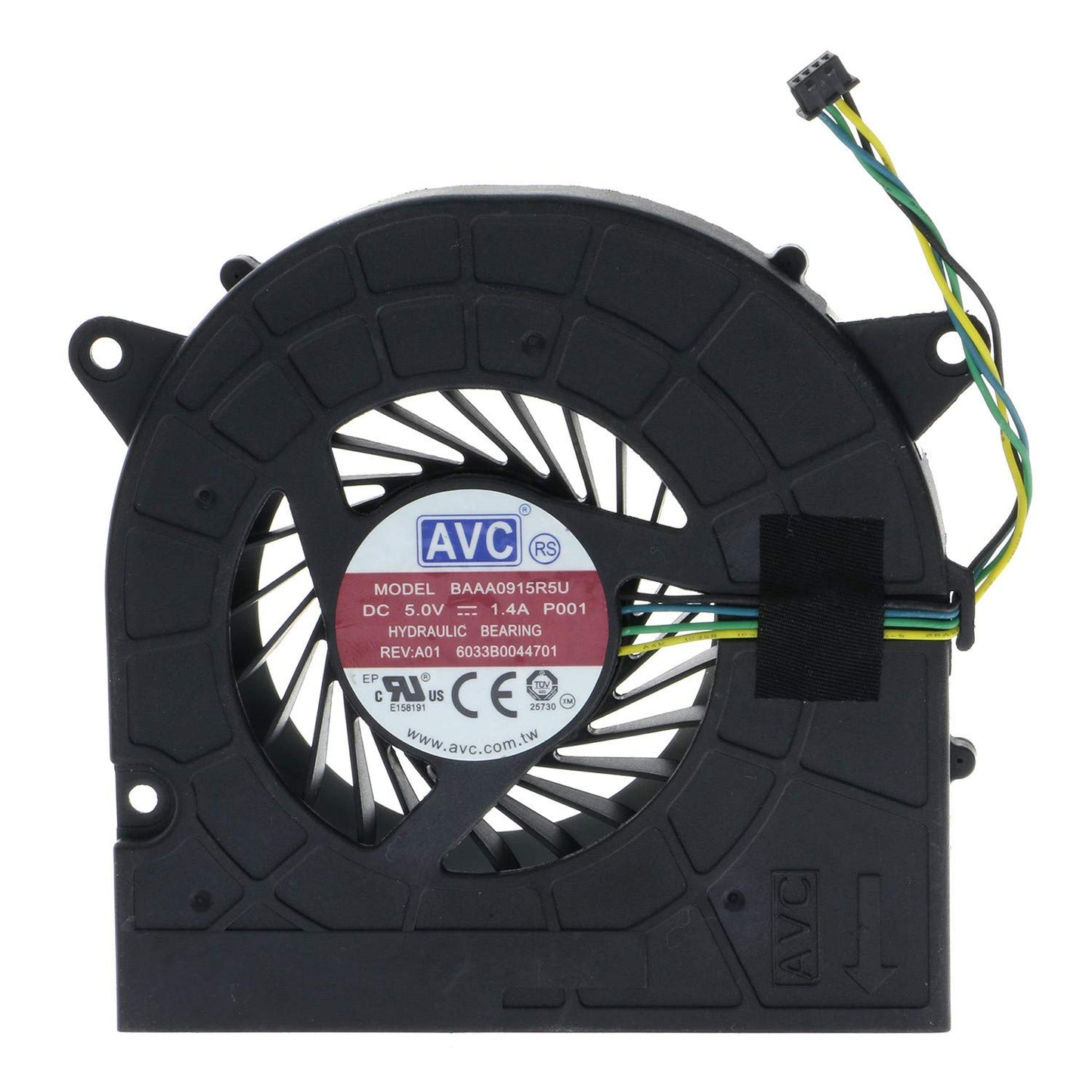 CPU Cooling Fan for Lenovo IDEACENTRE AIO 520-24AST 520-22IKU 520-22IKL 510-22ASR 510-23ASR S500z 300-22 300-22ISU 300-23ISU 300-23ACL 00PC723 00XD821