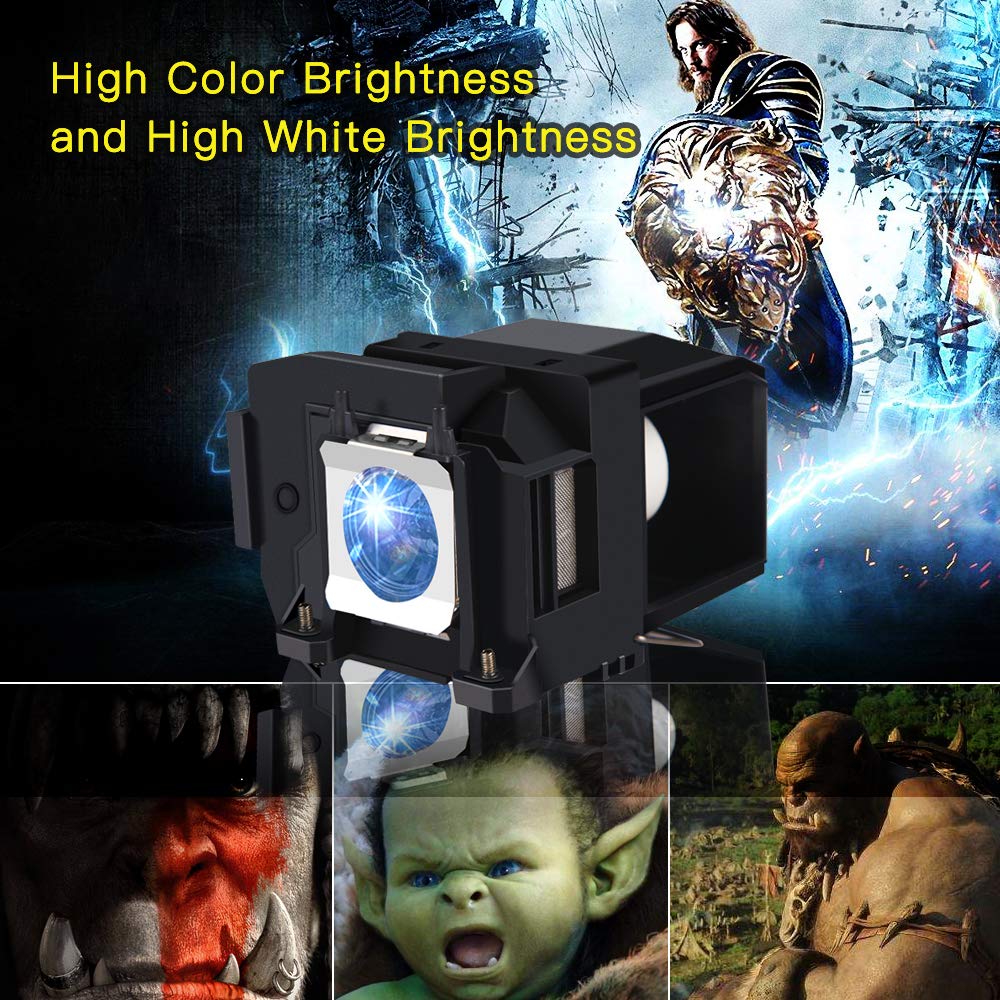 SunnyPro V13H010L85/ELPLP85 Replacement Projector Lamp for Epson Home Cinema 3800 Home Cinema 3100 Home Cinema 3200 Home Cinema 3700 powerlite 3500