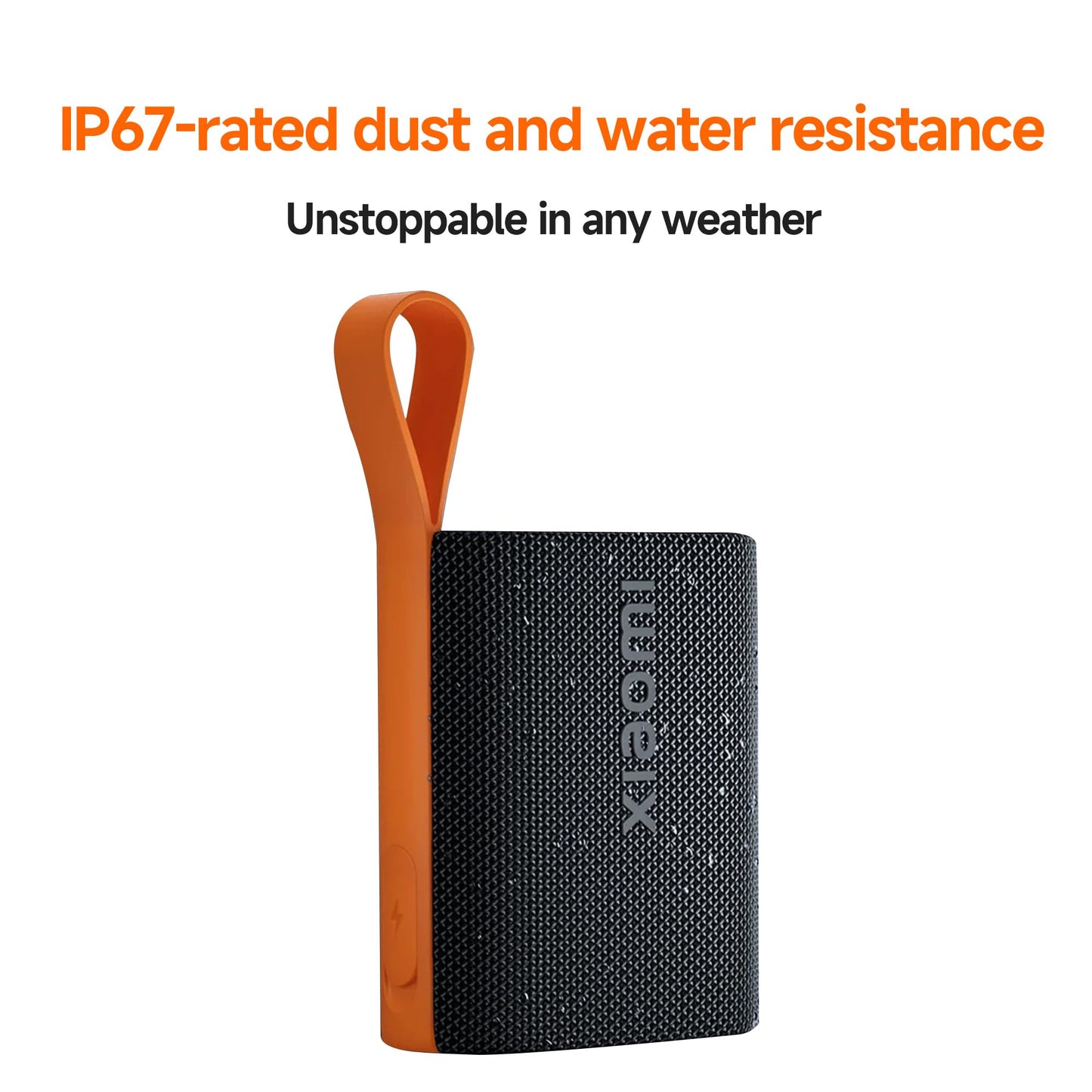 Xiaomi Sound Packet Mi Portable Bluetooth 5.4 Speaker, IP67 Waterproof Outdoor Bluetooth Speaker with Dynamic Sound, Supports TWS Connection, 10 Hours