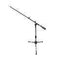 Hola! Music Mic Stand w/Adjustable Height for Home, Studio, Office or Stage Use - Low Profile (Kick Drum)