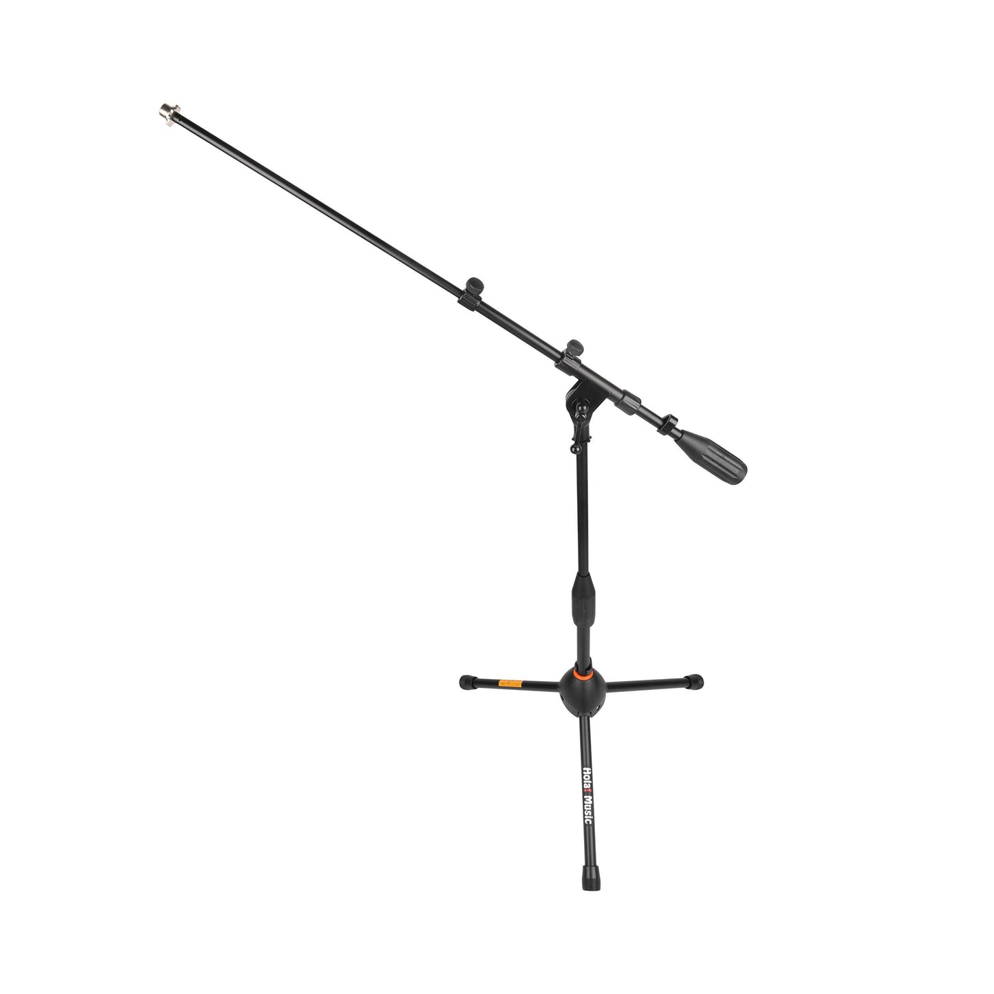 Hola! Music Mic Stand w/Adjustable Height for Home, Studio, Office or Stage Use - Low Profile (Kick Drum)