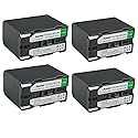 Kastar 4-Pack Battery Replacement for Samsung SB-L160 SBL160, SB-L320 SBL320, SB-L480 SBL480, SB-L110A SBL110A Battery, Samsung VP-W87 VP-W87D VP-W90