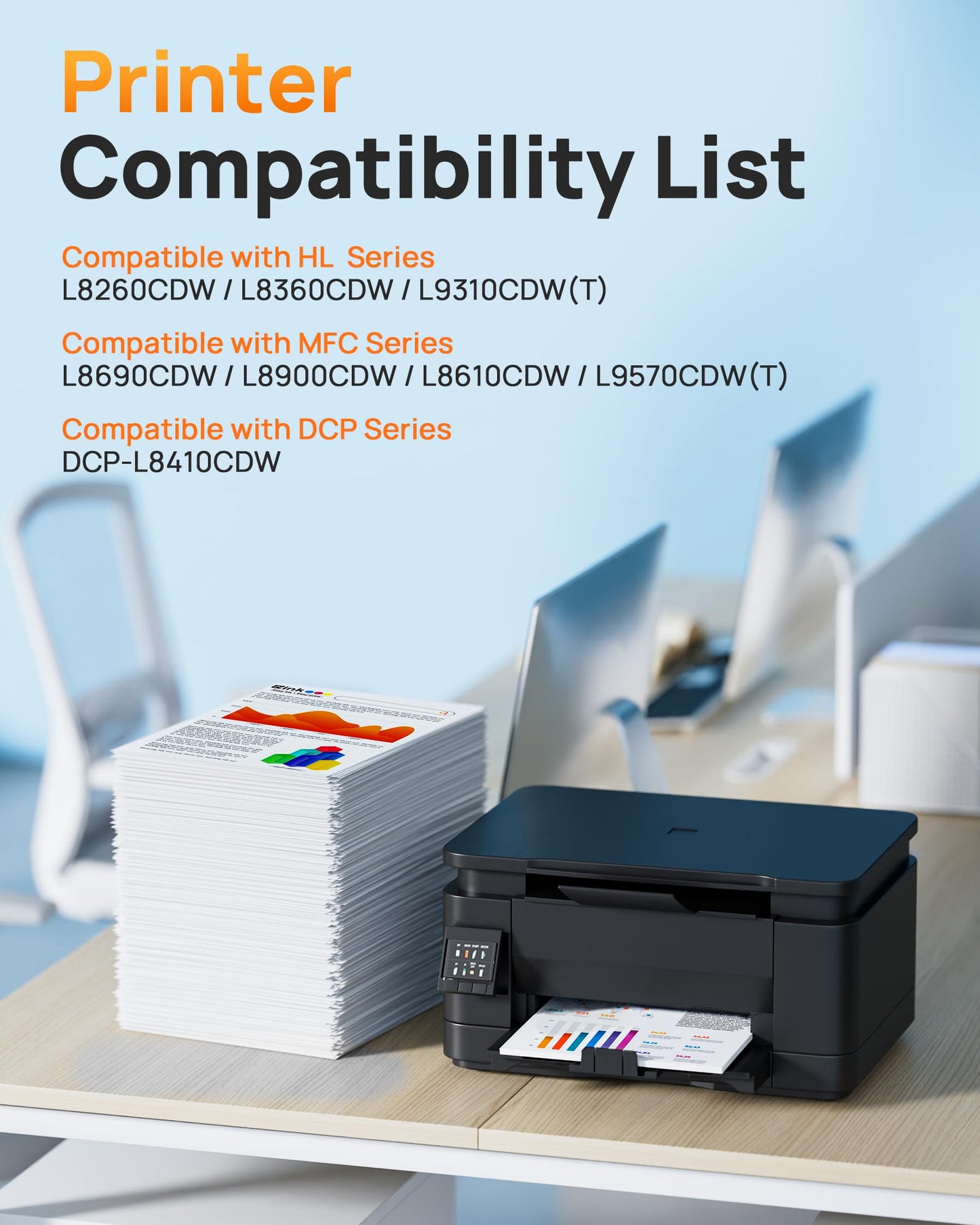 E-Z Ink TN436 Toner Cartridge Compatible for Brother TN436 TN-436 Toner
