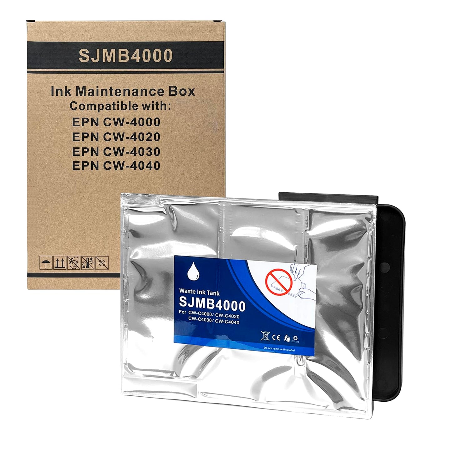 Dikarsum CW-C4000 SJMB4000 Maintenance Box C33S021601 C33S02160 Compatible for ColorWorks CW-C4000 CW-C4000E CW-C4030 Lable Printer
