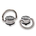 DANGER BUDDIES XL Camera Carabiner Clip D-Ring - Easily Attach a Camera Strap or Carabiner to Your Camera with This 1/4-20 Tripod Mount D-Ring Adapter