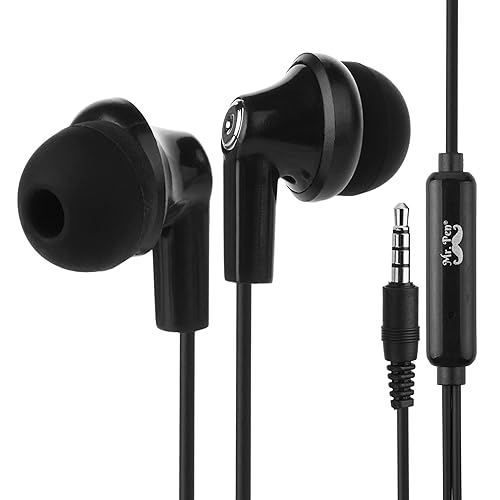 Mr. Pen- Earbuds with Microphone, 4.25 Ft, 3.5mm Jack, Wired In Ear Headphones
