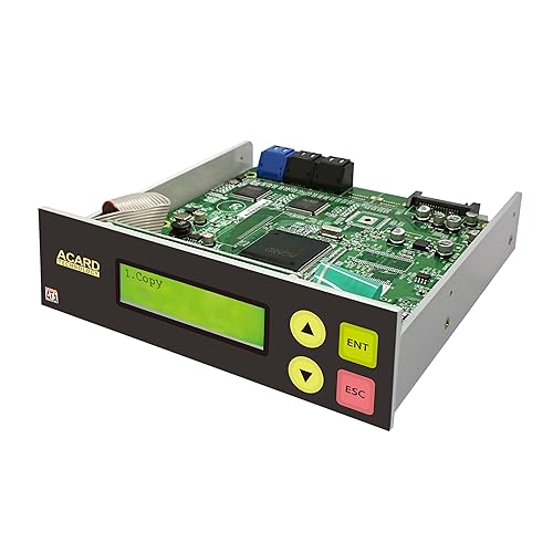 Acard 1 to 5 Controller for Blu-ray BD/DVD/CD Disc Copy Duplicator + SATA Cables