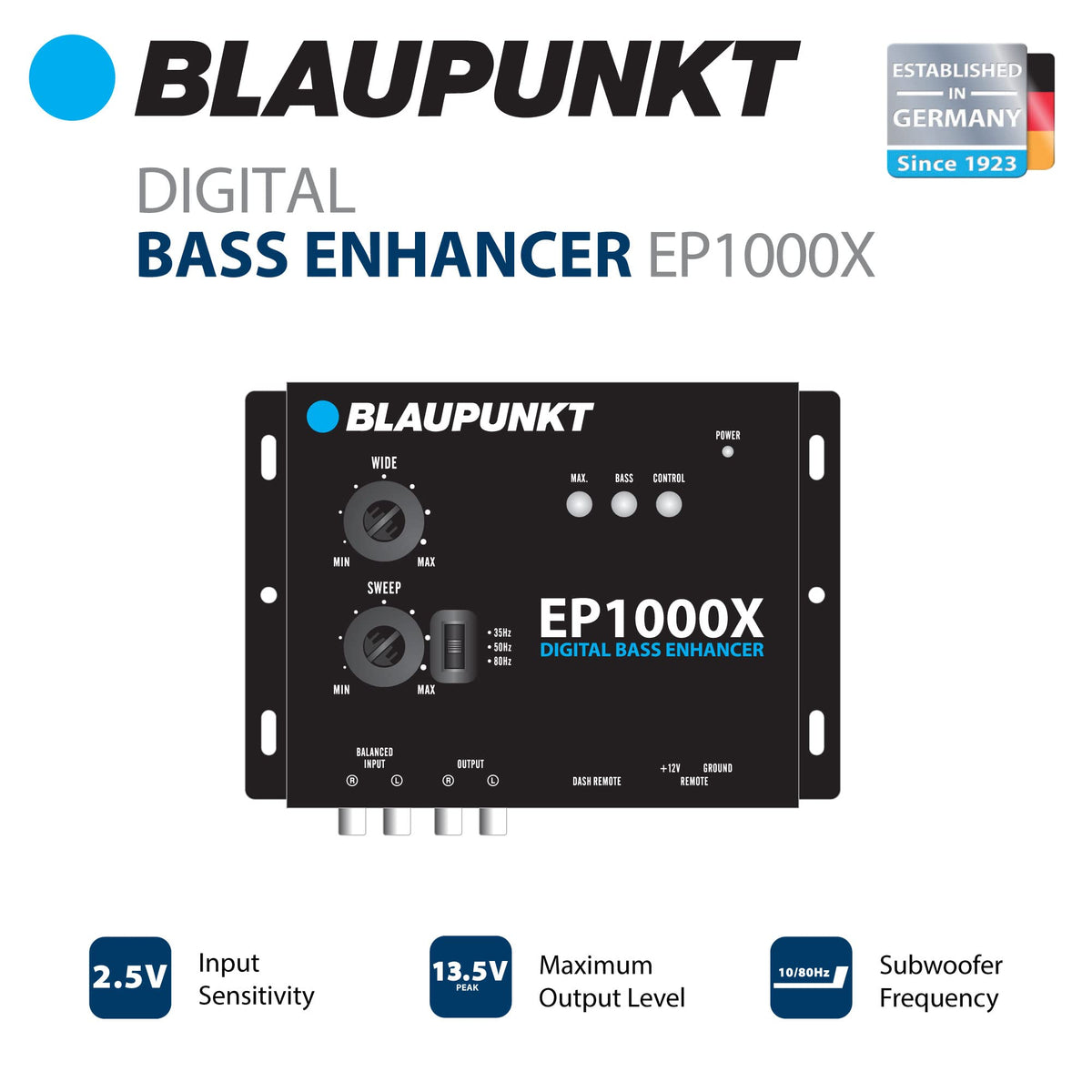 Blaupunkt EP1000X Digital Bass Enhancer Bass Note Restorer