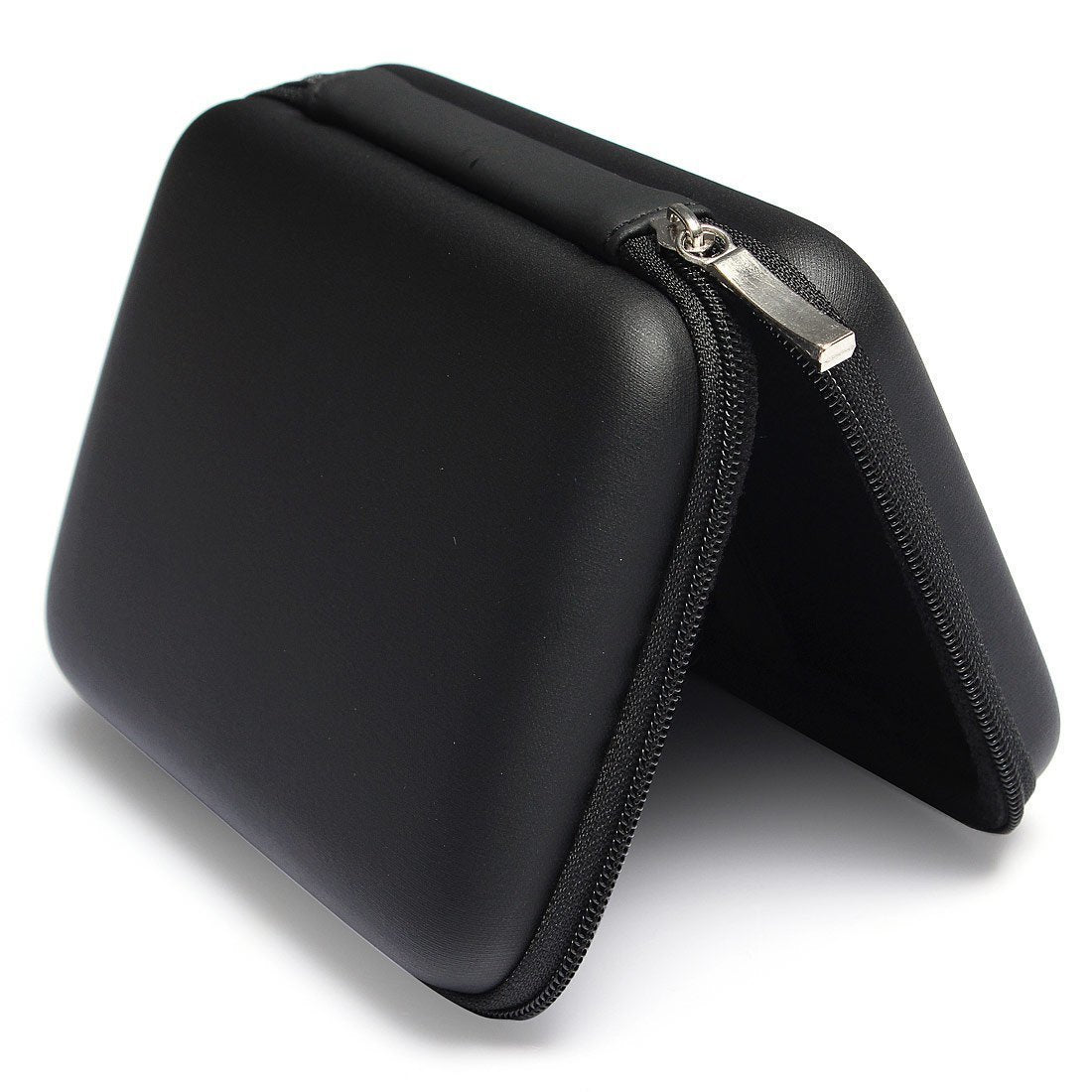 CableVantage 2.5" External Hard Drive Disk Case Portable Power Bank External Battery Bag Hand Carry Zipper Travel Earphone Charege Cable HDD Pouch