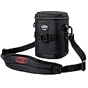 BPAULL Camera Lens Case DSLR Camera Lens Bag Fits for Canon Nikon Pentax Sony Olympus Panasonic and Other Camera Lens