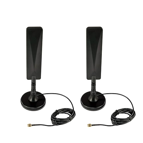 Proxicast 4G/LTE Universal Wide Band 5 dBi Omni-Directional Paddle Antenna + SMA Magnetic Base for Cisco, Cradlepoint, Digi, MoFi, Pepwave, Sierra