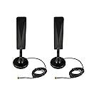Proxicast 4G/LTE Universal Wide Band 5 dBi Omni-Directional Paddle Antenna + SMA Magnetic Base for Cisco, Cradlepoint, Digi, MoFi, Pepwave, Sierra