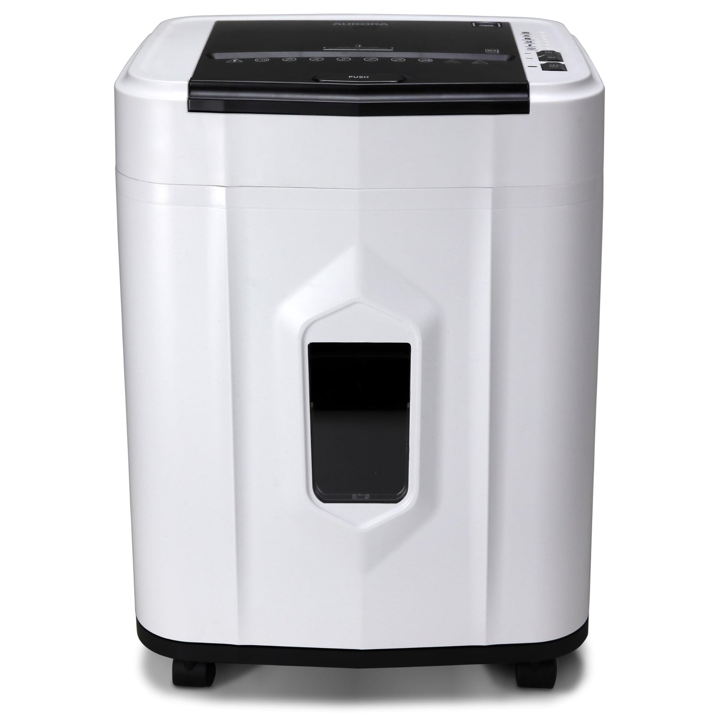 Aurora Professional Grade 120-Sheet Auto Feed Micro-Cut Paper and Credit Card Shredder with 5 Gallon Pullout Basket / 30 Minutes/Security Level P-4