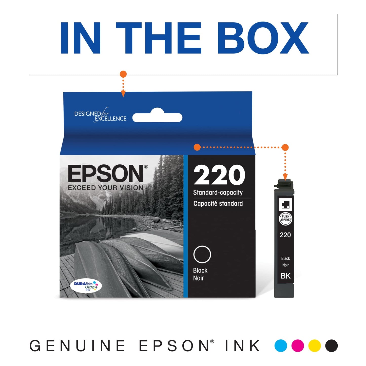 EPST220120S - Epson T220120S 220 DURABrite Ultra Ink