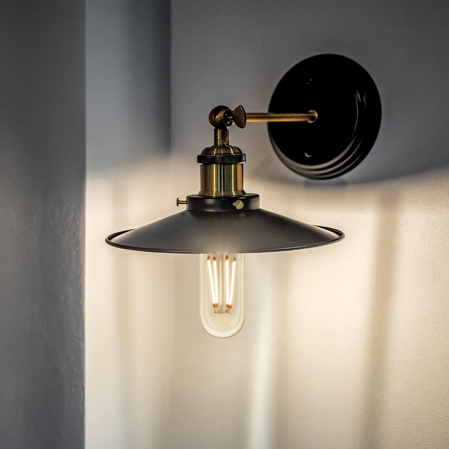 Feit Electric T10 Exposed Filament Light Bulb, 40W Eq