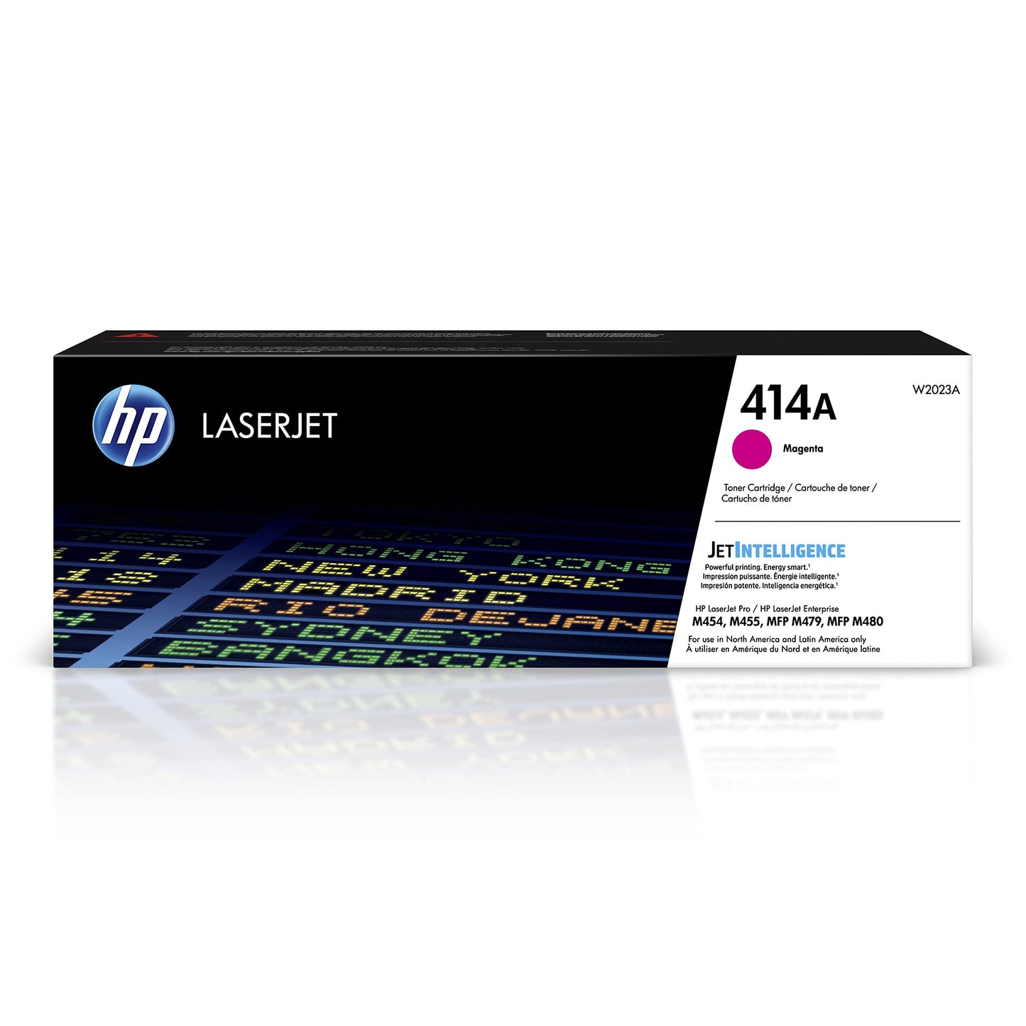 HP 414A Magenta Toner Cartridge | Works with Color LaserJet Enterprise M455dn, MFP M480f, Pro M454, MFP M479 Series | W2023A