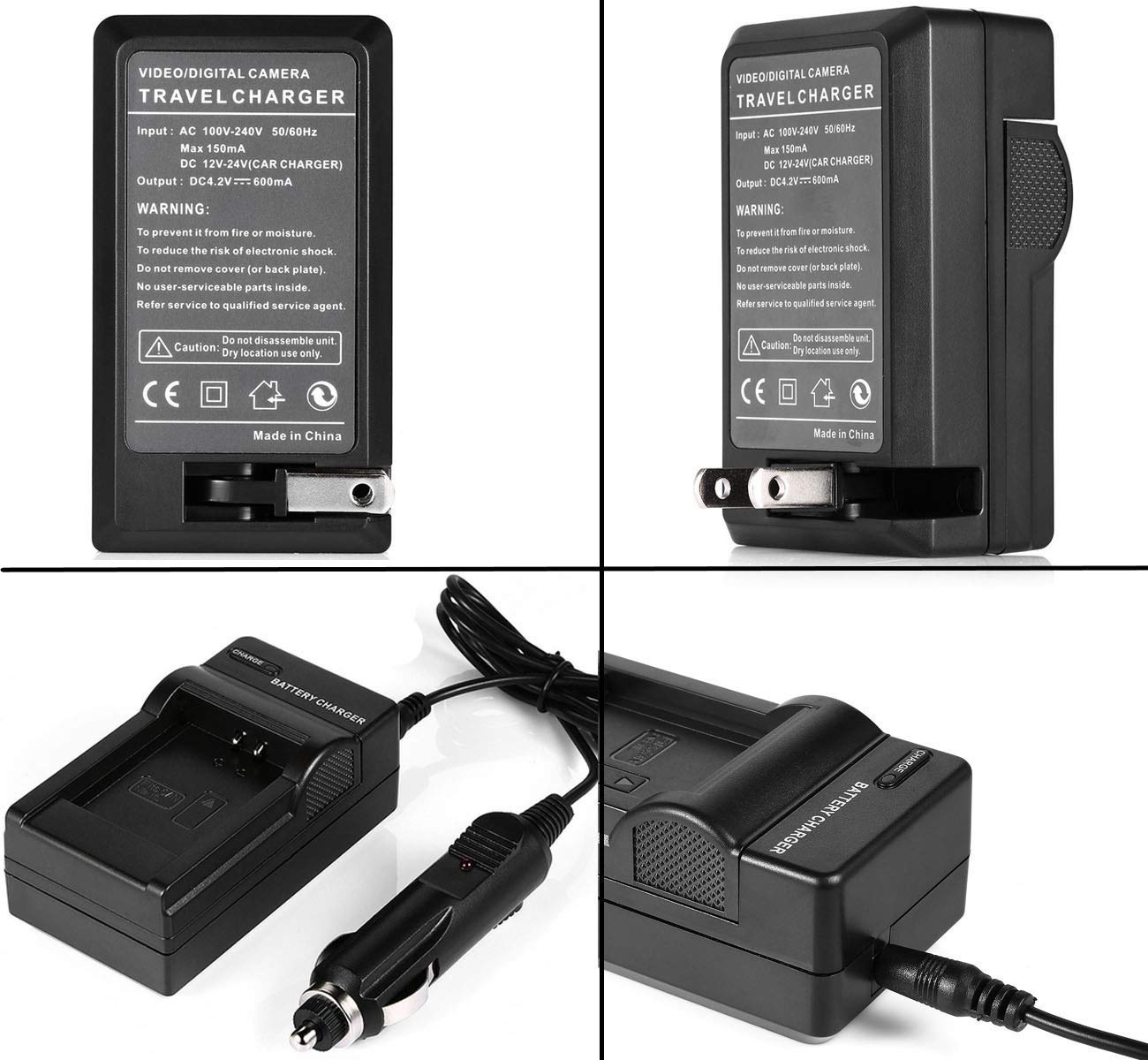 Battery Charger for Fujifilm FinePix JX300, JX305, JX310, JX315, JX320, JX330, JX335, JX350, JX355, JX360, JX370, JX375, JX380, JX390 Digital Camera
