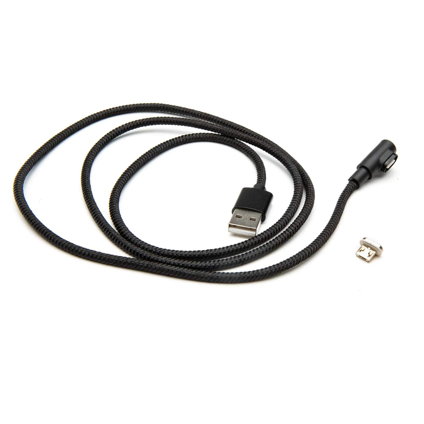 Spektrum Magnet Micro USB Charge Data Cable & Adapter: iX12, iX20, SPMA3067, Black